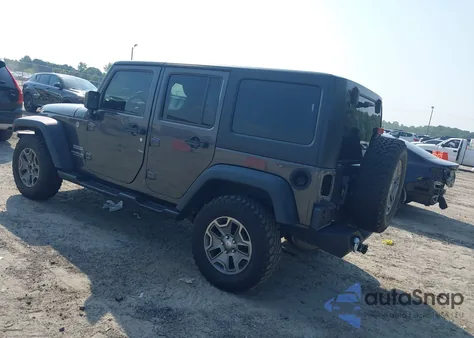 2017 Jeep Wrangler Unlimited Sport 4X4 from USA, damaged, VIN 1C4BJWDGXHL613043